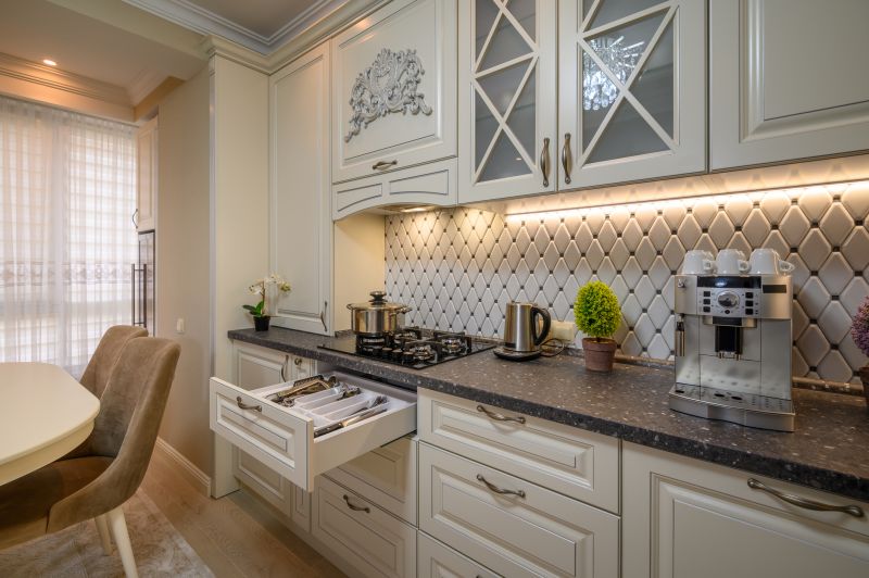 Elegant kitchen backsplash